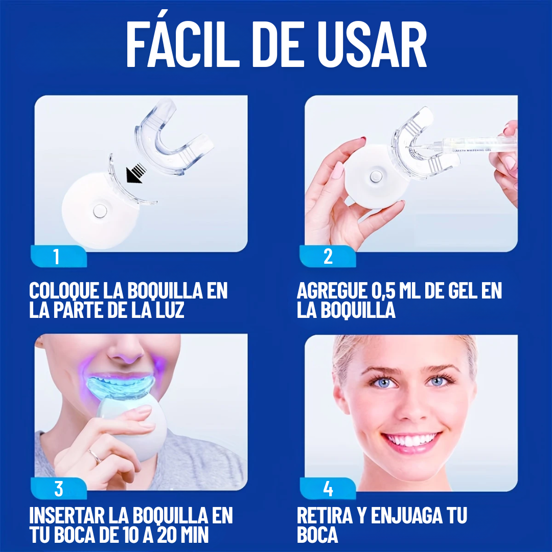 KIT BLANQUEADOR DENTAL + VITAMINA E