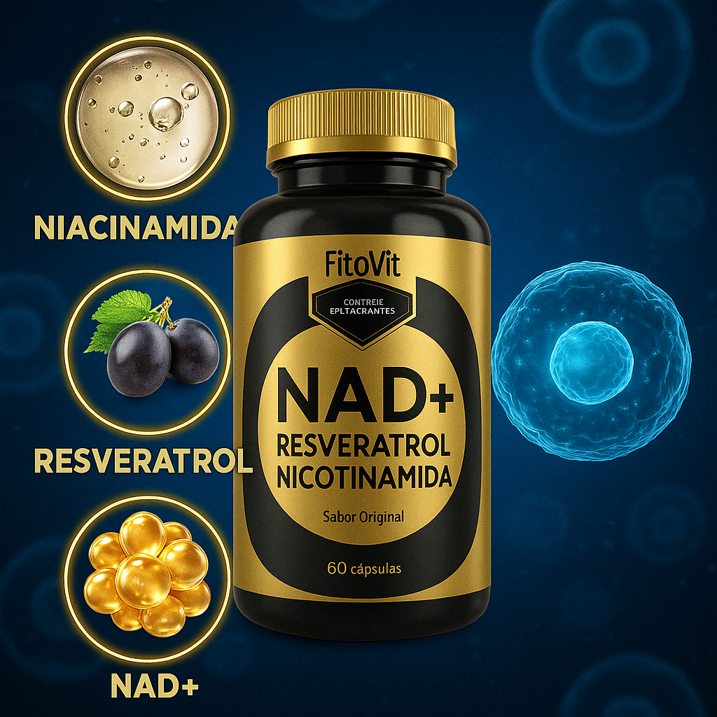 NAD + RESVERATRO Y NICOTINAMIDA